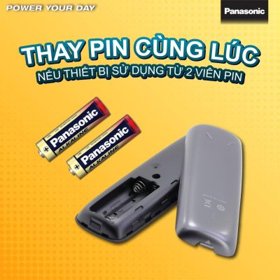 Pin AAA Panasonic Alkaline LR03T-2B Vỉ 2 Viên 8 12