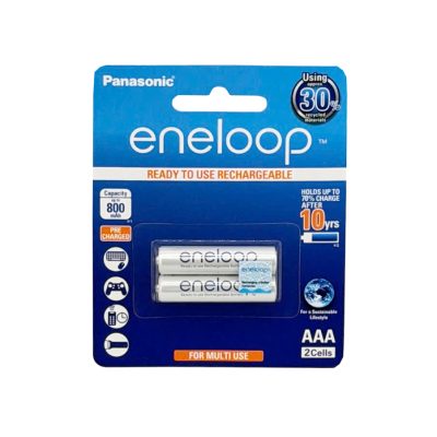 Pin Eneloop Panasonic AAA 800mAh Vỉ 2 Viên Chính Hãng 7 Pin Eneloop Panasonic AAA 800mAh Vỉ 2 Viên Chính Hãng