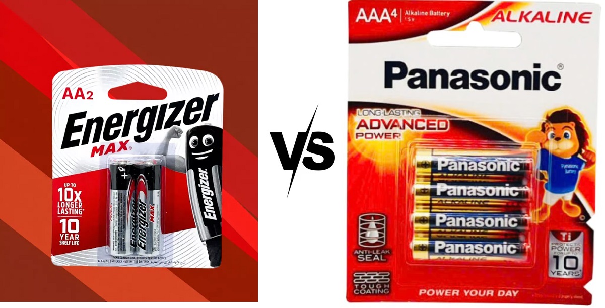 So sánh pin AA Panasonic và Energizer chi tiết