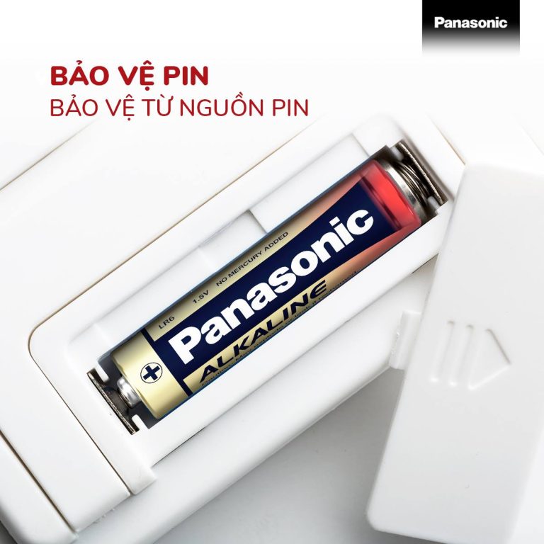 dung lượng pin sạc Panasonic