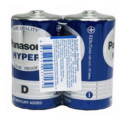 Pin Panasonic đại dùng được bao lâu? Giải đáp chi tiết từ A–Z 1 Pin Panasonic đại thường là dòng pin size D với kích thước lớn hơn pin AA và AAA.