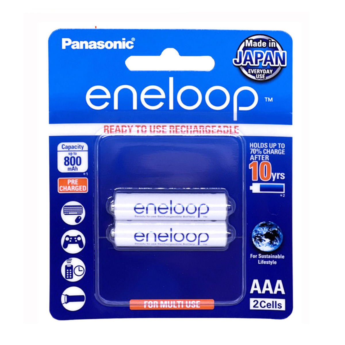 Pin tiểu Panasonic AAA có sạc được không? Giải đáp chi tiết 4 Pin sạc Panasonic AAA được nhiều người lựa chọn nhờ độ bền cao và khả năng sử dụng ổn định trong thời gian dài.