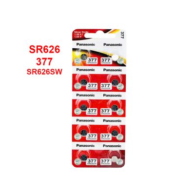 Pin SR626SW 377 Panasonic Vỉ 10 Viên Chính Hãng 4 Pin SR626SW 377 Panasonic Vỉ 10 Viên Chính Hãng